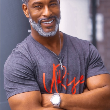 URise Together Logo V-Neck uunisex T-Shirt