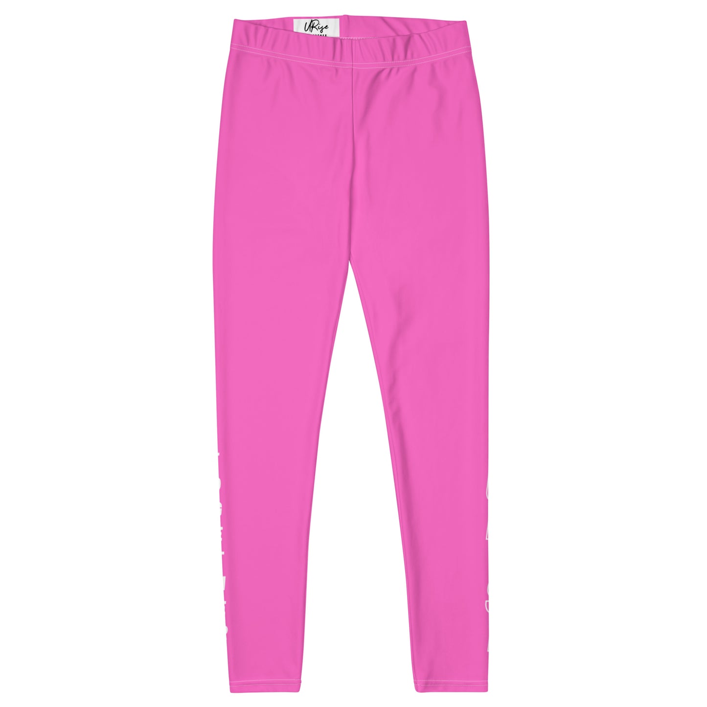 URise Together Leggings - Pink/ White