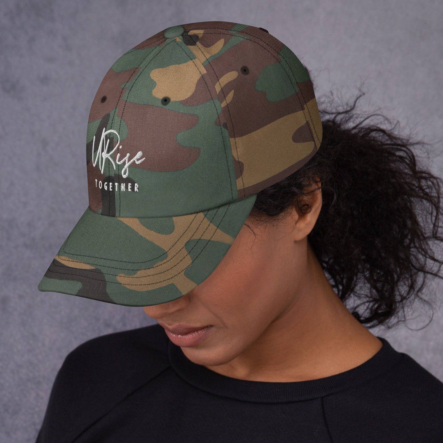 URise Embroidered Cap One size fits all UNisex hat