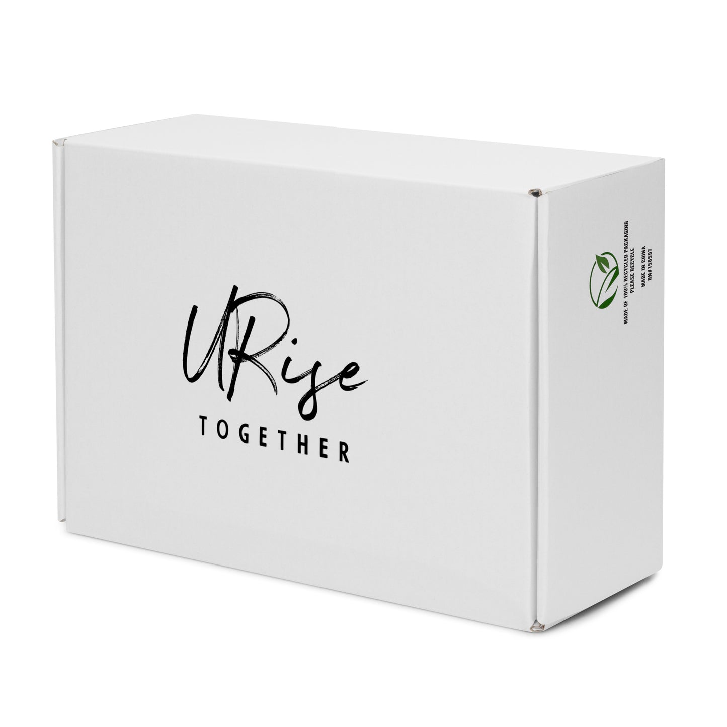 "URise Together" Men’s high top canvas shoes RedOut