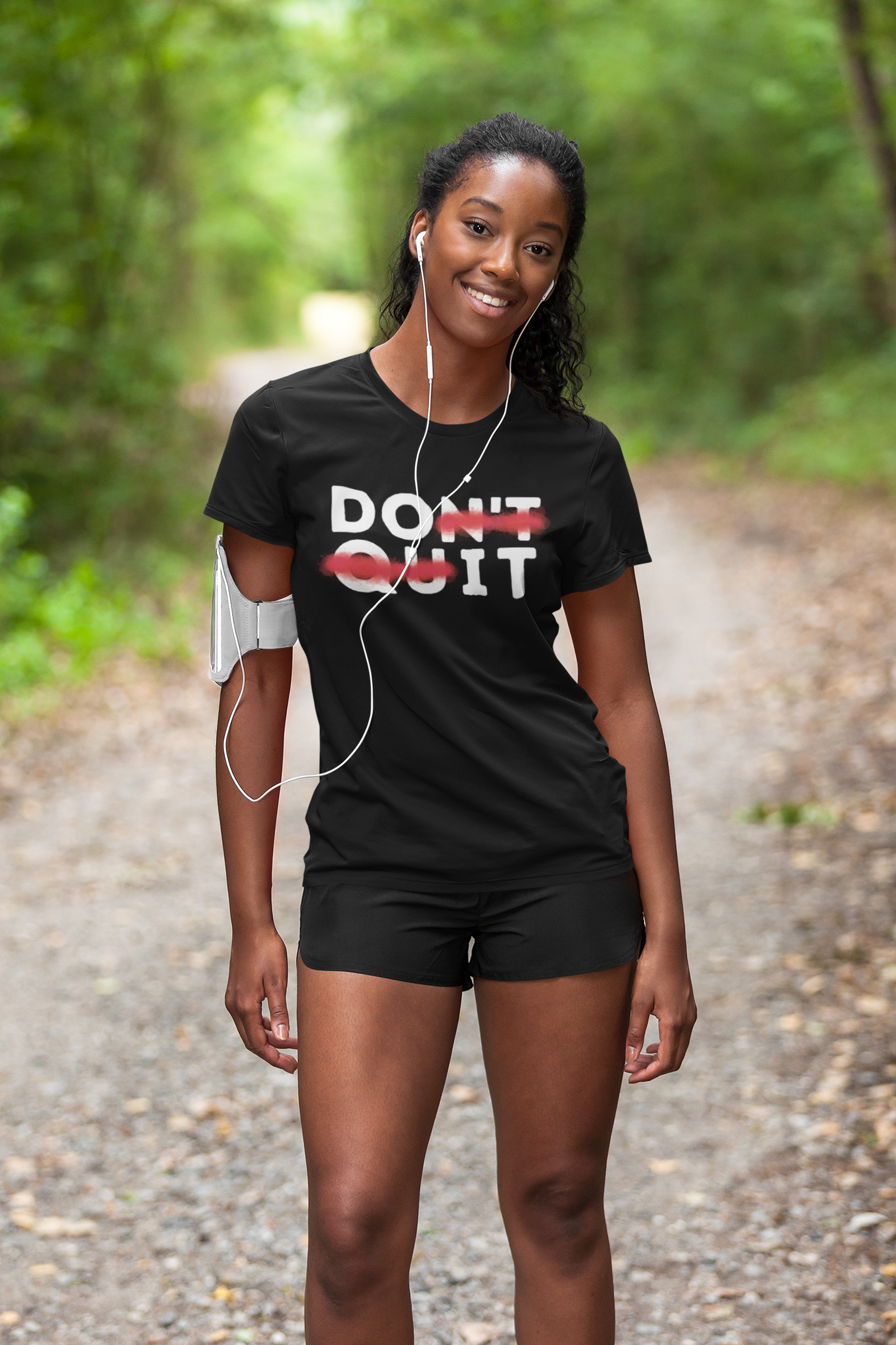 URise Together Don't Quit Unisex Cotton T-shirt