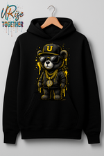 Graffiti Bear URise Heavy Cotton Hoodie Unisex