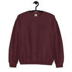 "URise Together" Embroidered Sweatshirt - Maroon - URiseTogetherApparel