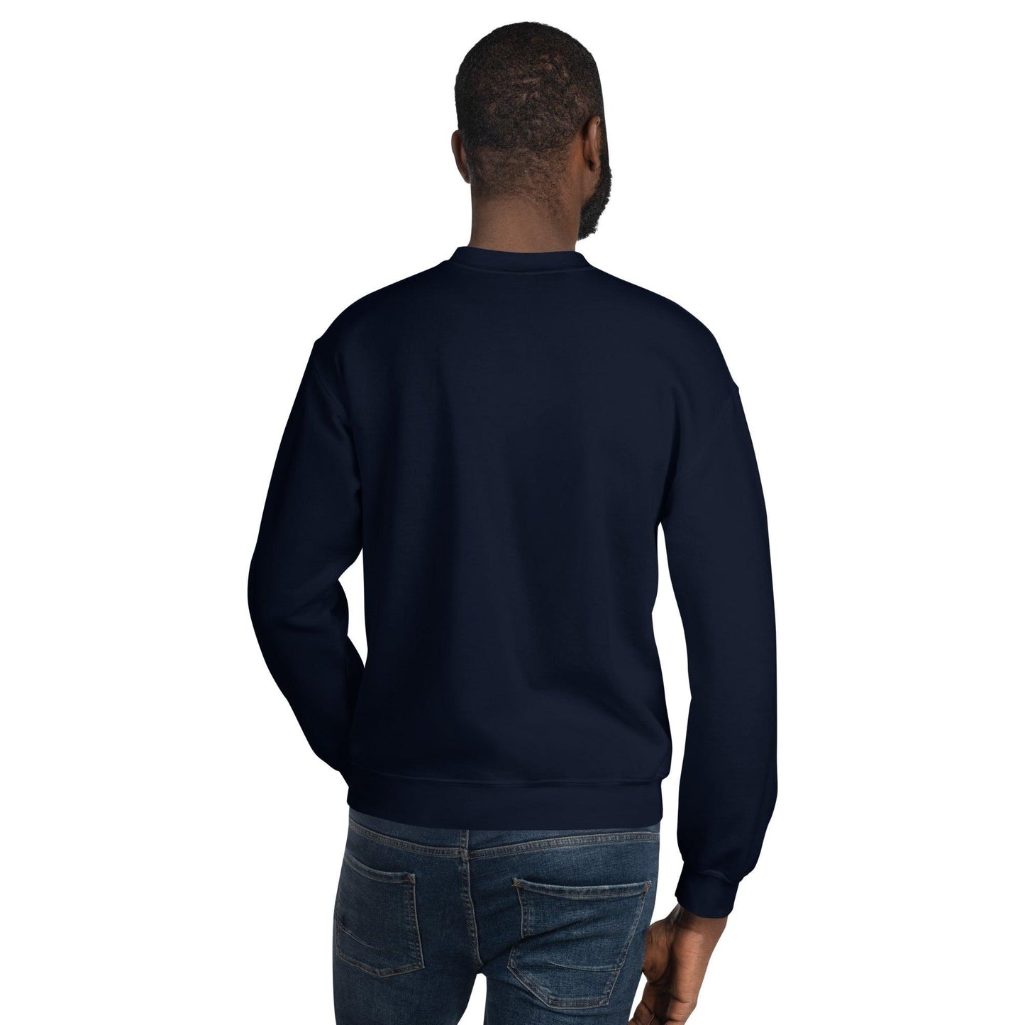 "URise Together" Embroidered Sweatshirt - Navy - URiseTogetherApparel