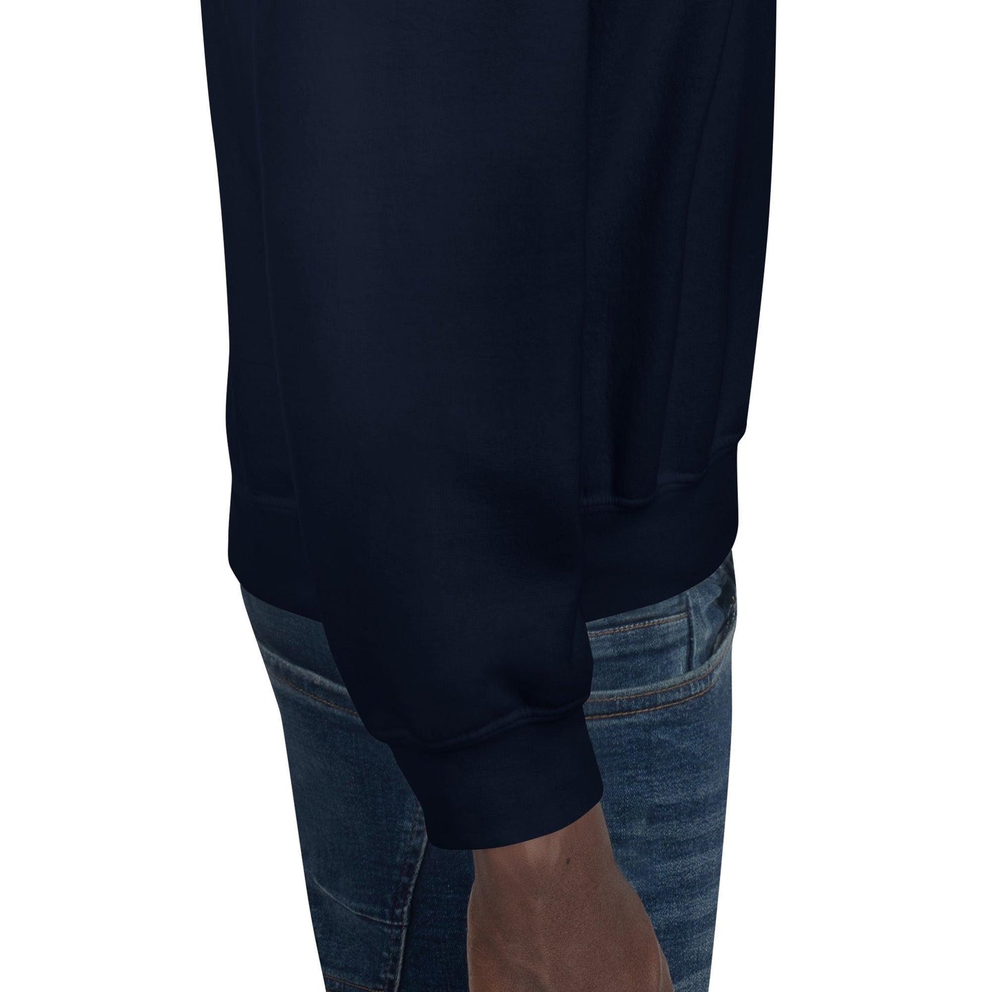 "URise Together" Embroidered Sweatshirt - Navy - URiseTogetherApparel