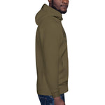 "URise Together" Embroidered logo Hoodie - Military Green - URiseTogetherApparel
