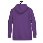 "URise Together" Embroidered logo Hoodie - Purple
