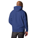 "URise Together" Embroidered logo Hoodie - Blue - URiseTogetherApparel