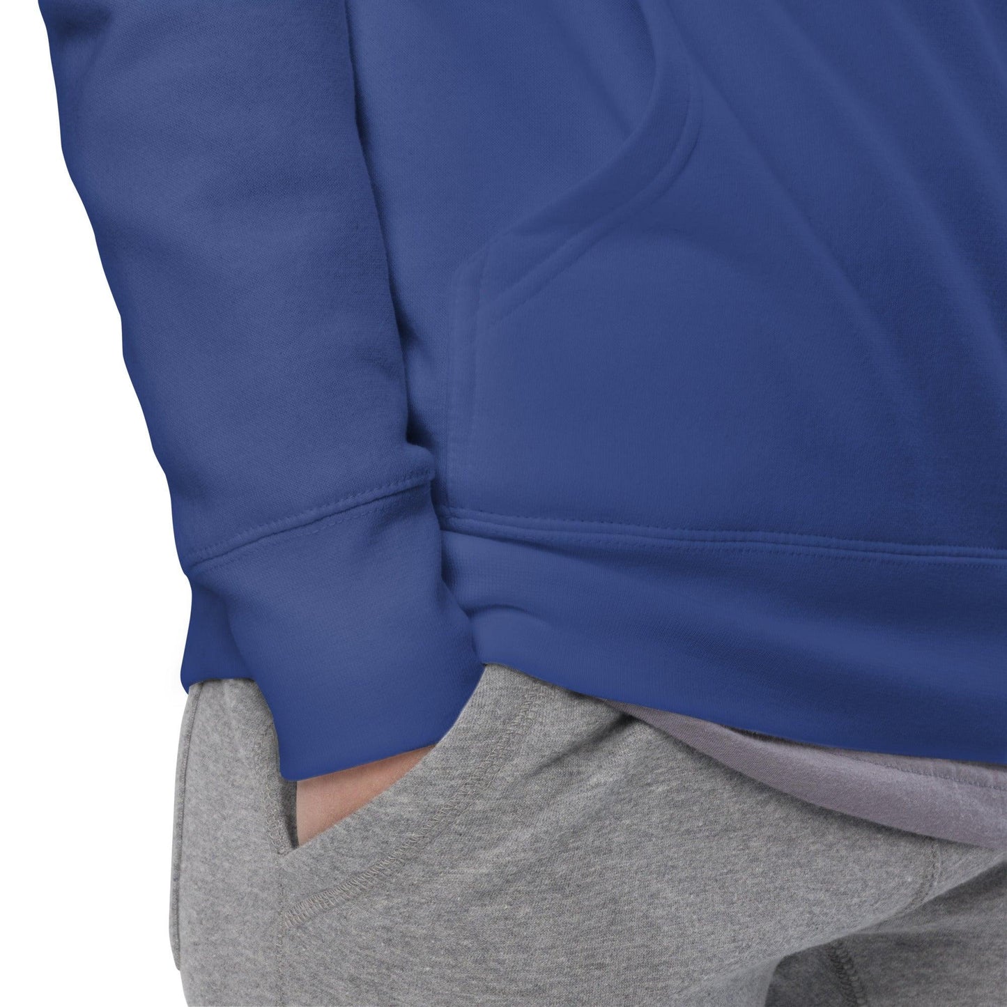 "URise Together" Embroidered logo Hoodie - Blue - URiseTogetherApparel