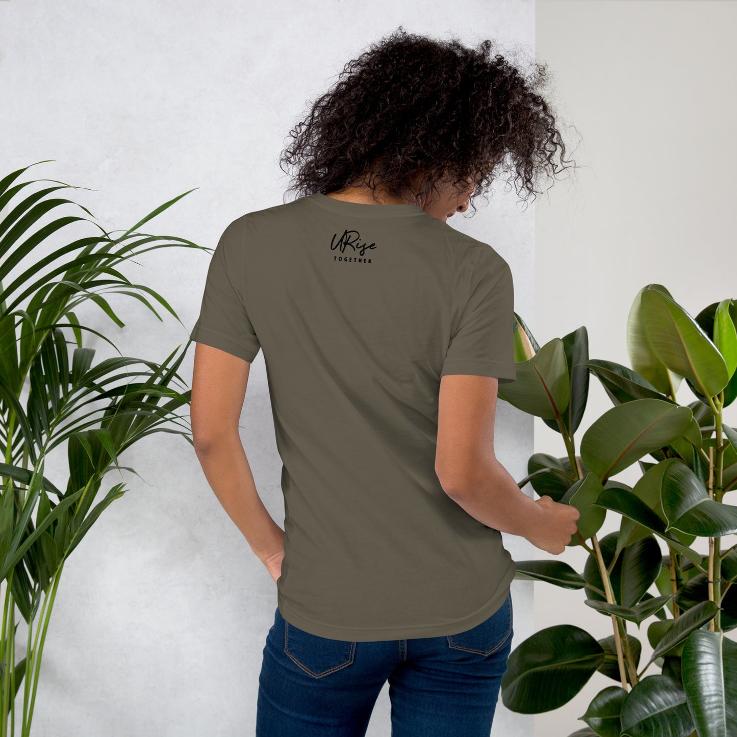 Urise Together Queen Unisex t-shirt womens Cotton