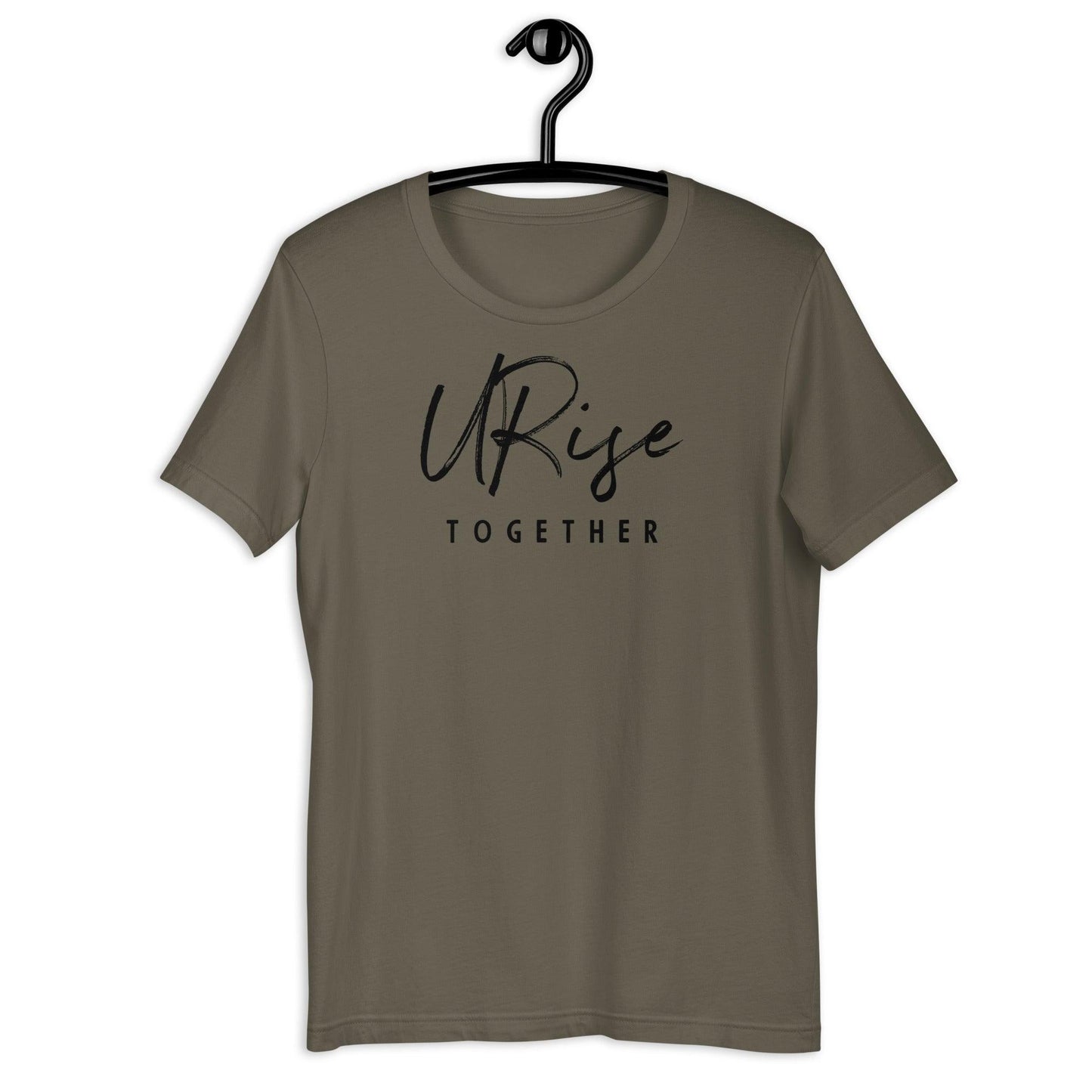 "URise Together" T-Shirt - Military Green - URiseTogetherApparel