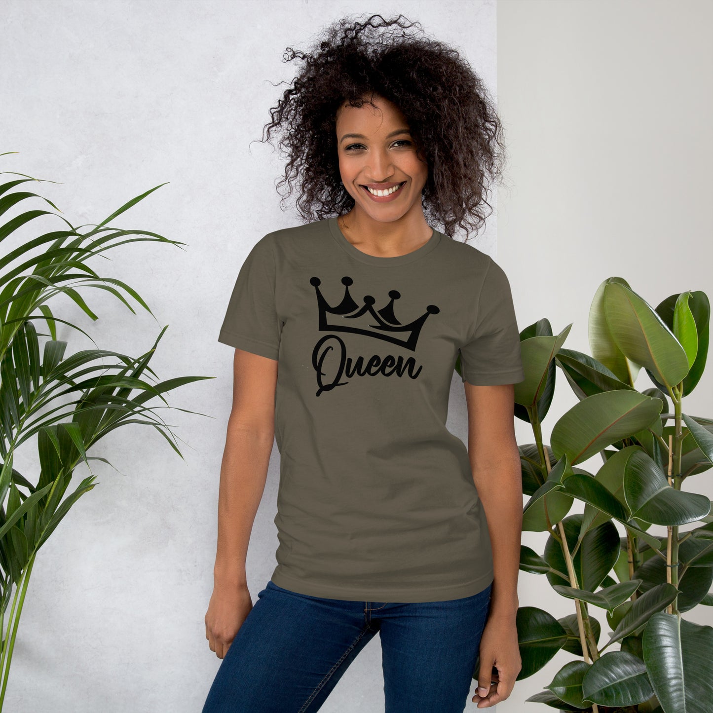Urise Together Queen Unisex t-shirt womens Cotton