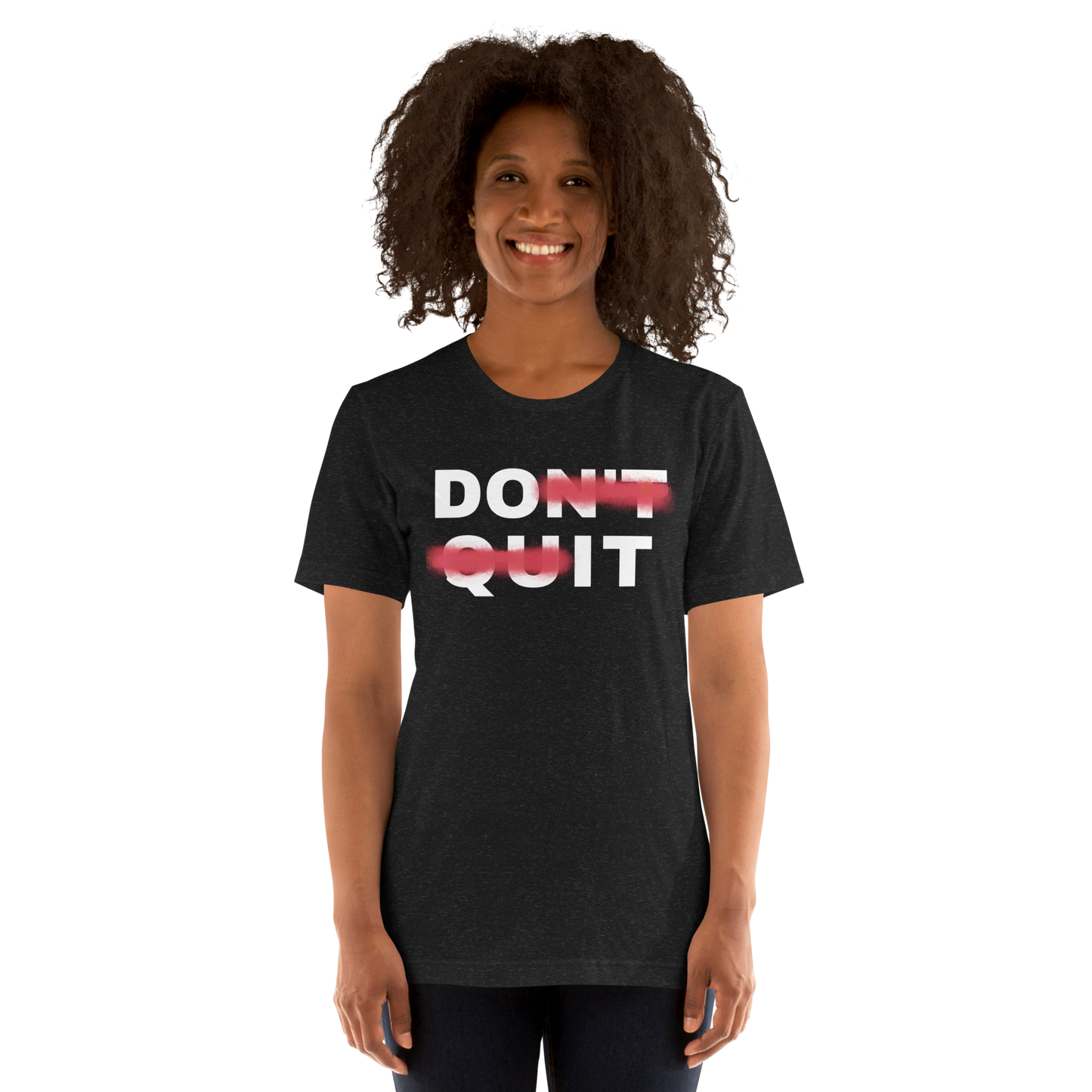 URise Together Don't Quit Unisex Cotton T-shirt