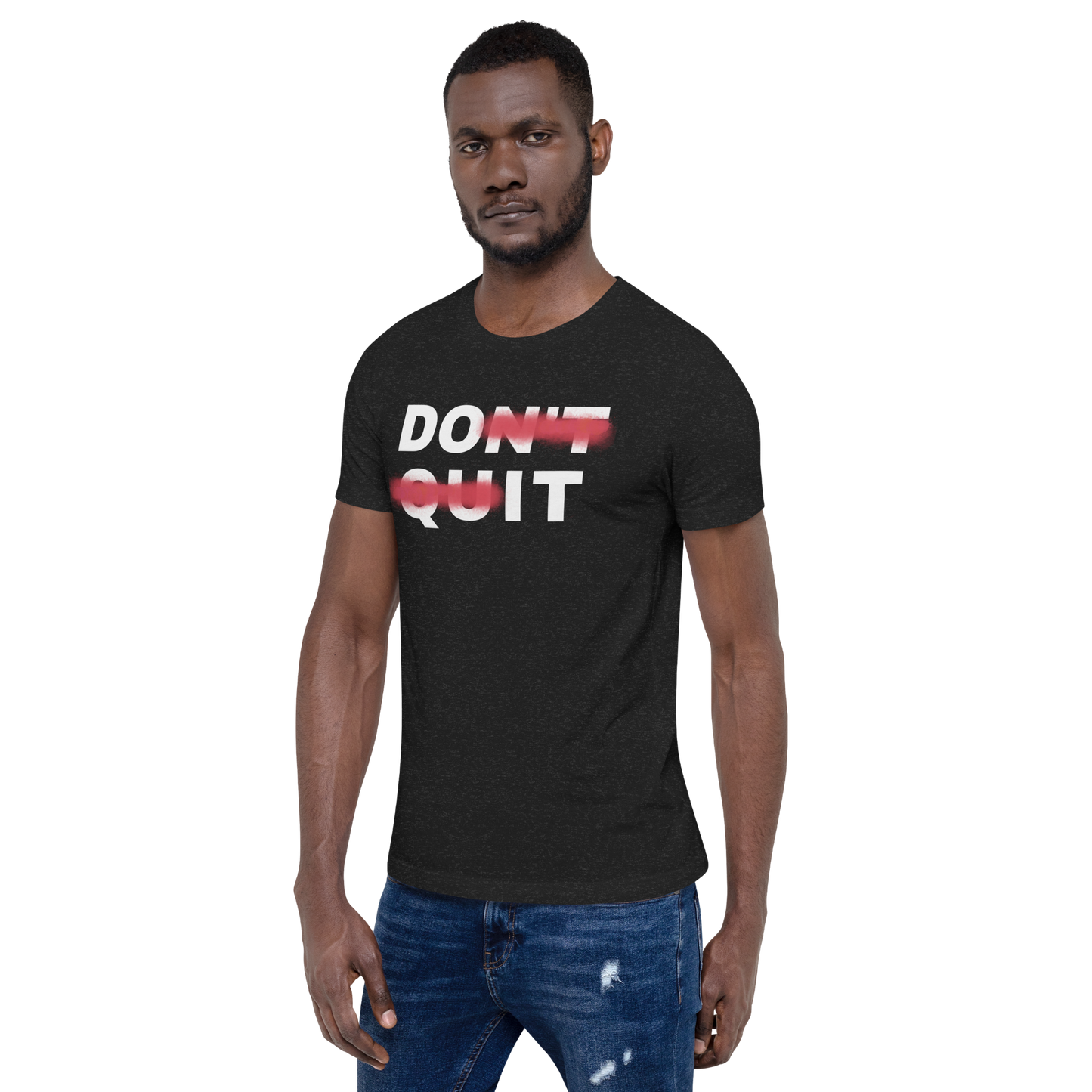 URise Together Don't Quit Unisex Cotton T-shirt