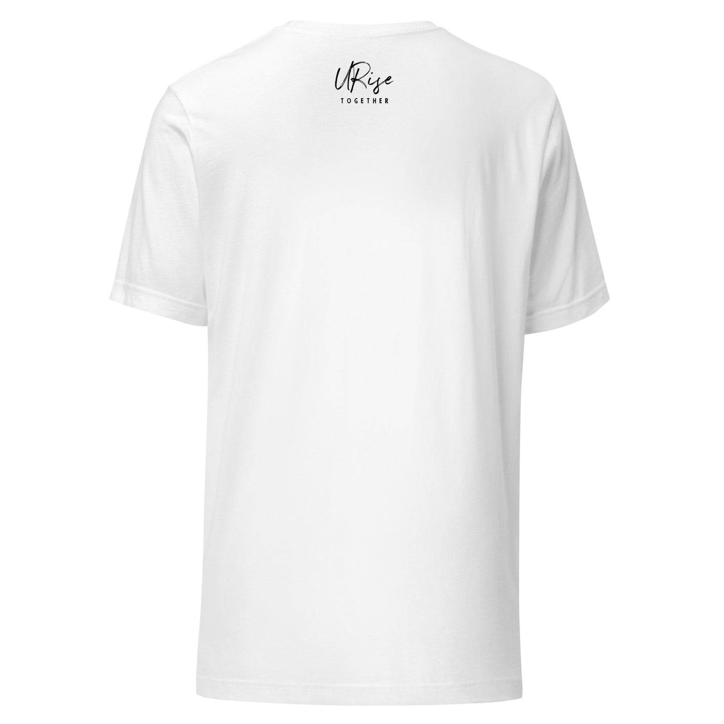 "URise Together" "F" Around and Find Out T-shirt - Red Background
