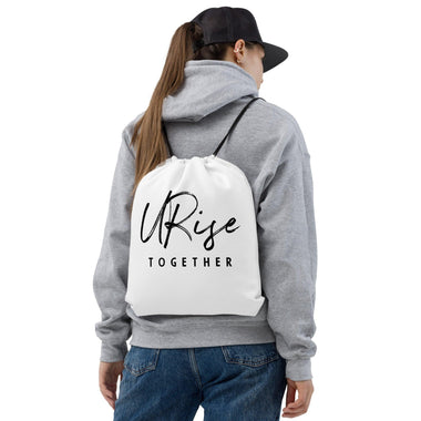 "URise Together" Drawstring bag - URiseTogetherApparel