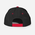 "URise Together" Embroidered Snapback Hat - Red - URiseTogetherApparel