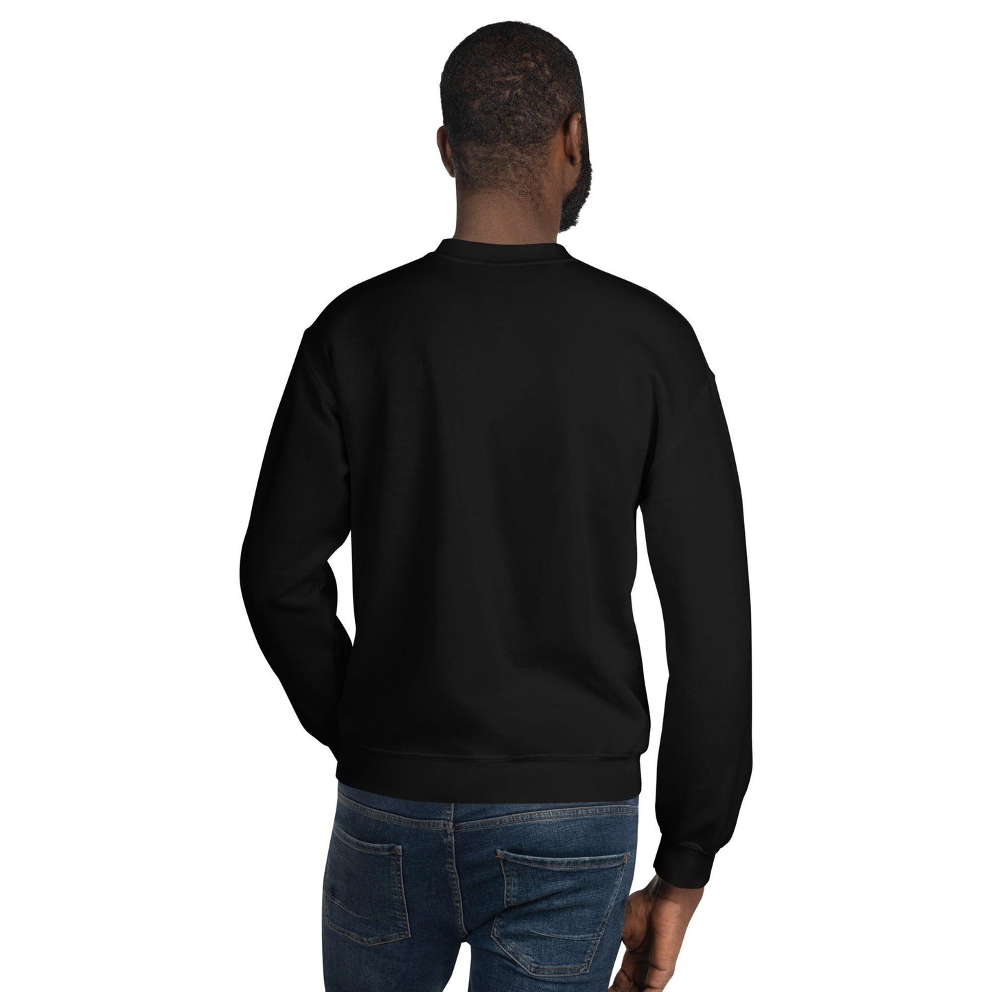 "URise Together" Embroidered Sweatshirt - Black - URiseTogetherApparel
