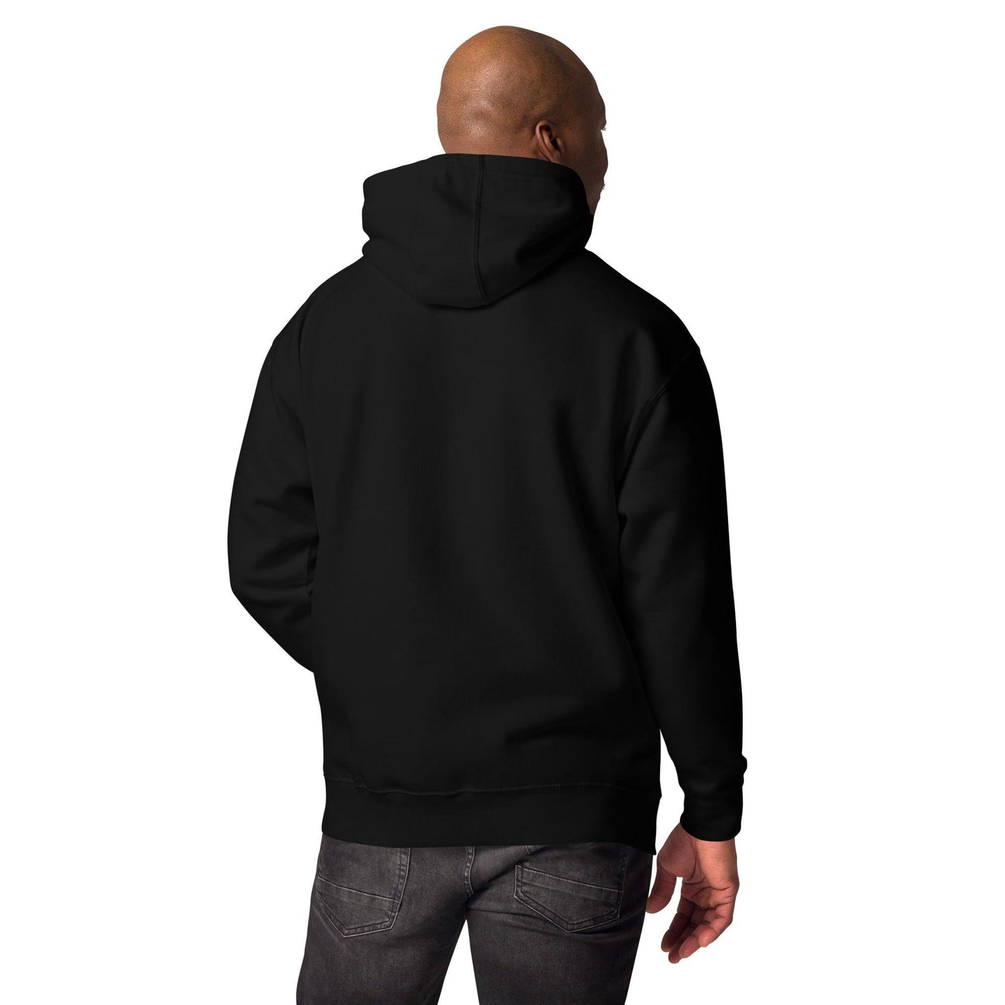 "URise Together" Embroidered logo Hoodie - Black - URiseTogetherApparel