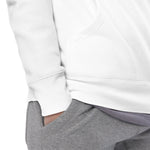 "URise Together" Embroidered logo Hoodie - White - URiseTogetherApparel
