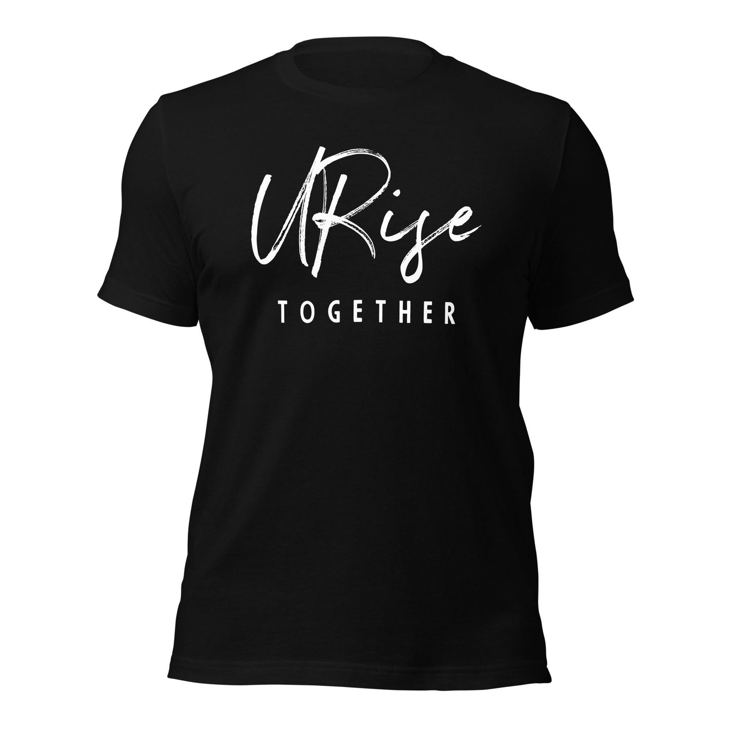 "URise Together" T-shirt - Black - URiseTogetherApparel