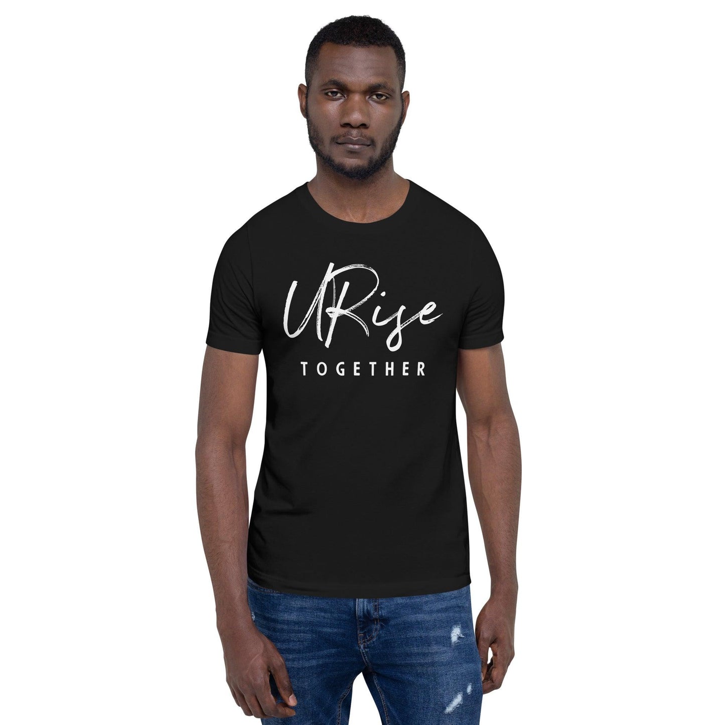"URise Together" T-shirt - Black - URiseTogetherApparel
