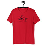 URise Together" T-shirt - Red - URiseTogetherApparel