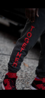 URise Together Sweats Pants & zipper pocket Unisex Cotton