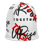 URise Together Unisex All-Over Logo Beanie