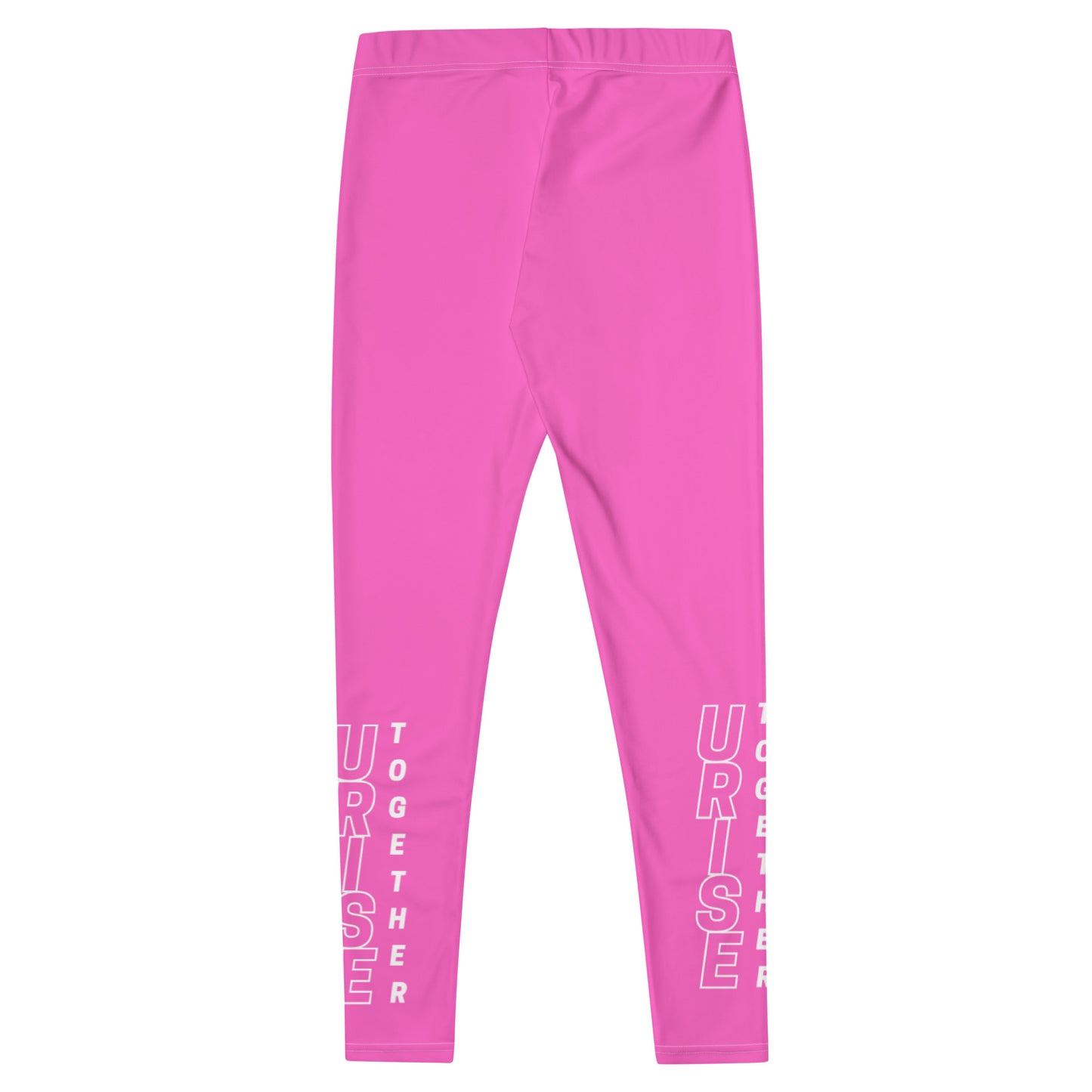 URise Together Leggings - Pink/ White