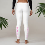 "URise Together" Leggings -White/ Black