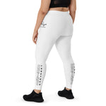 URise Together Leggings - White/ Black