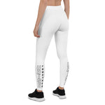 URise Together Leggings - White/ Black