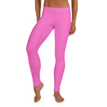 URise Together Leggings - Pink/ White