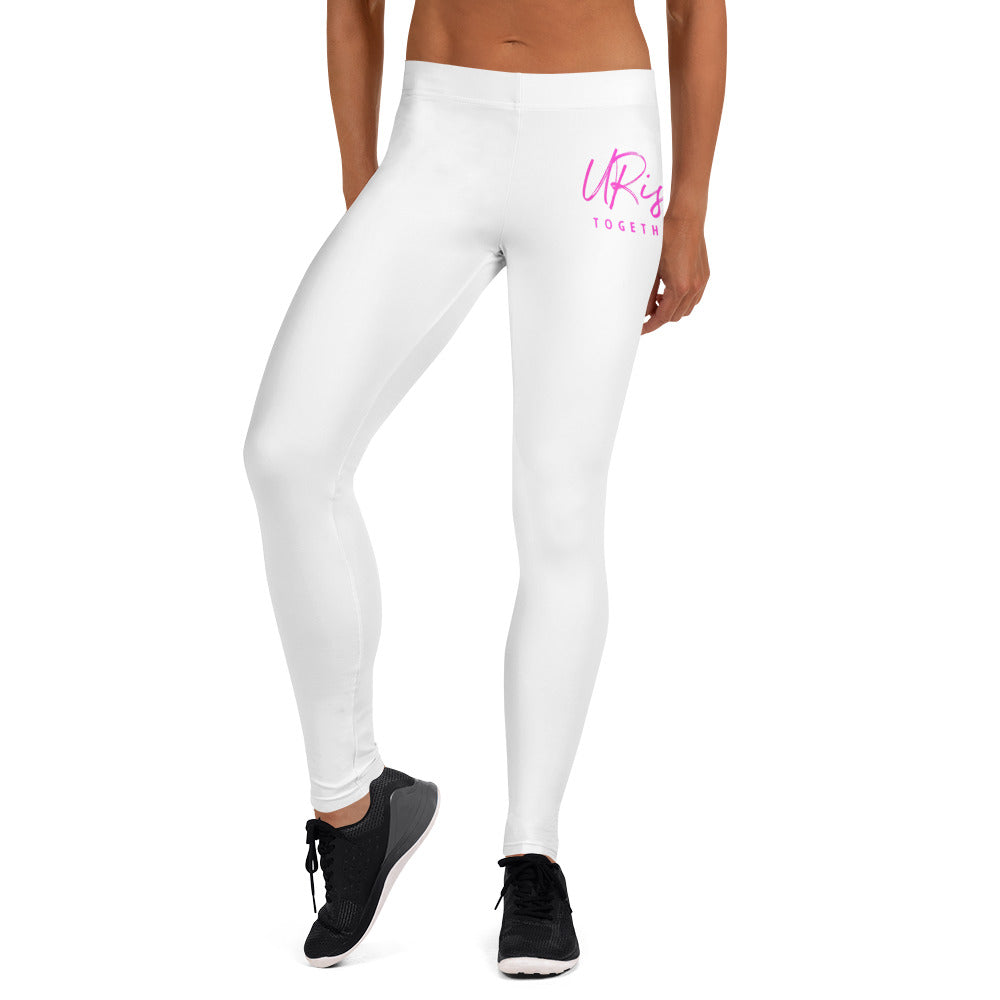 URise Together Leggings -White/ Black