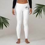 "URise Together" Leggings - White/ Black