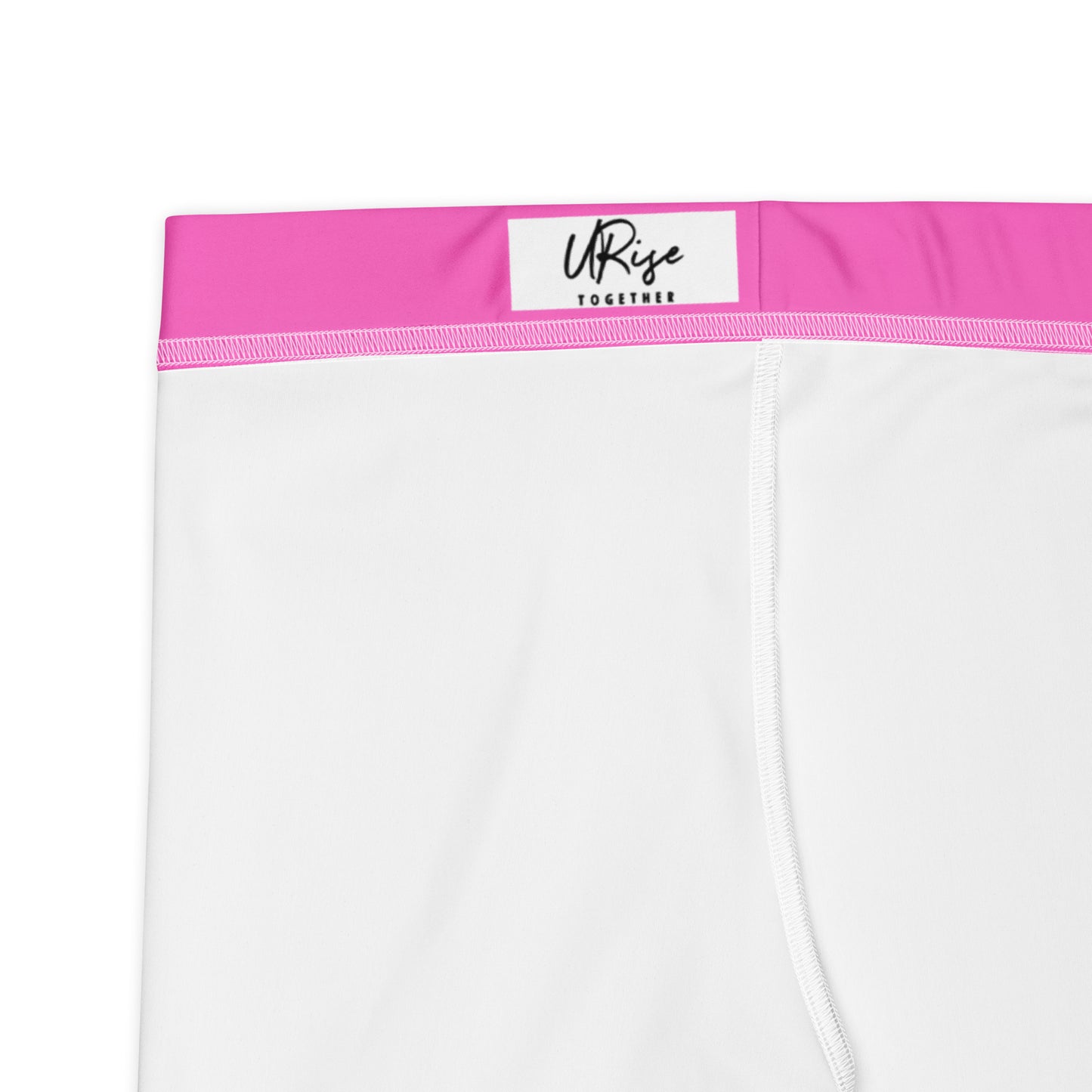 URise Together Leggings - Pink/ White