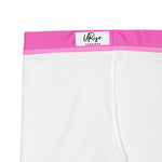 URise Together Leggings - Pink/ White