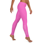 URise Together Leggings - Pink/ White