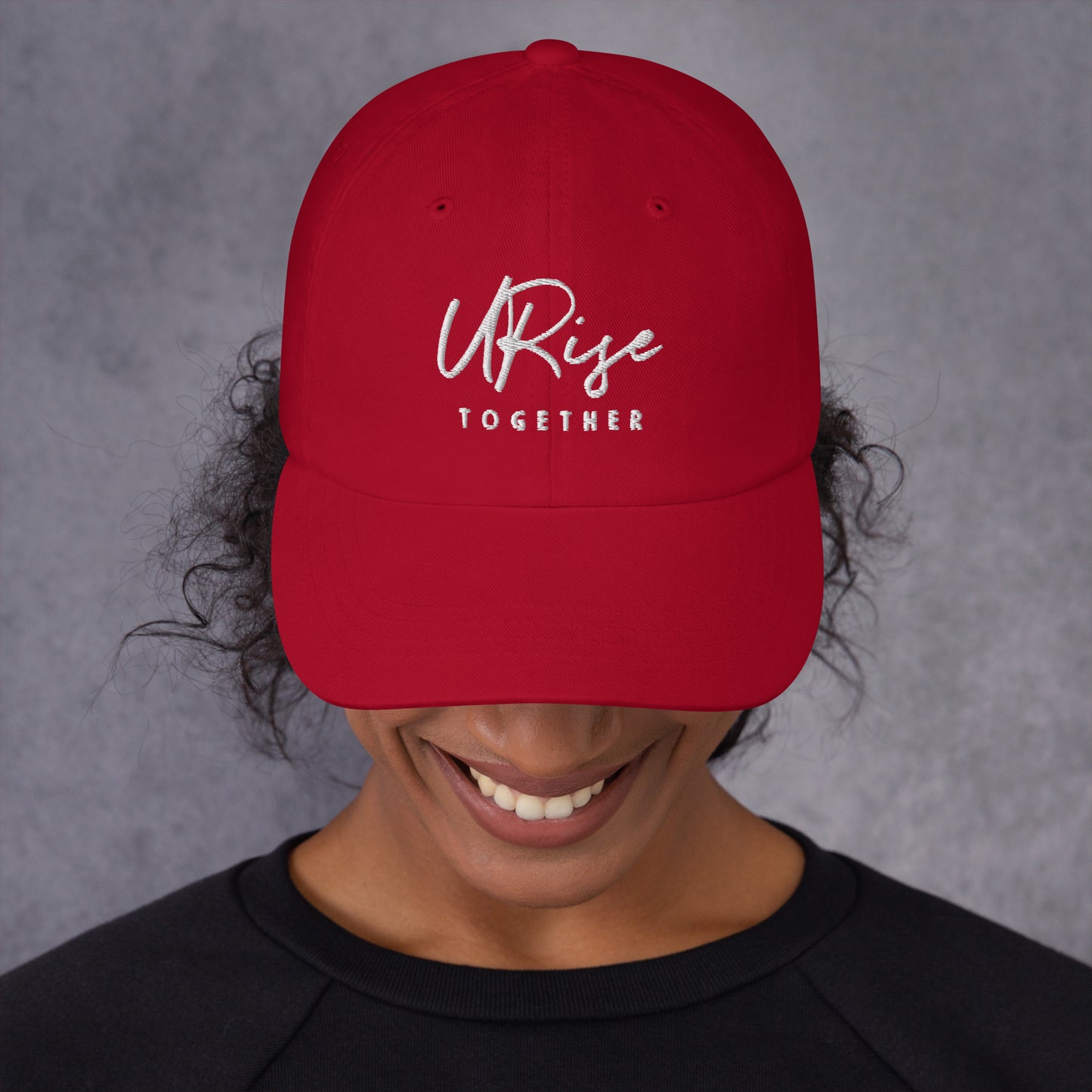 URise Embroidered Cap One size fits all  UNisex hat