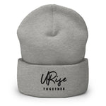 URise Together Embroidered Unisex Cuffed Beanie