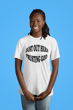 URise "Trusting God" T-shirt Unisex cotton