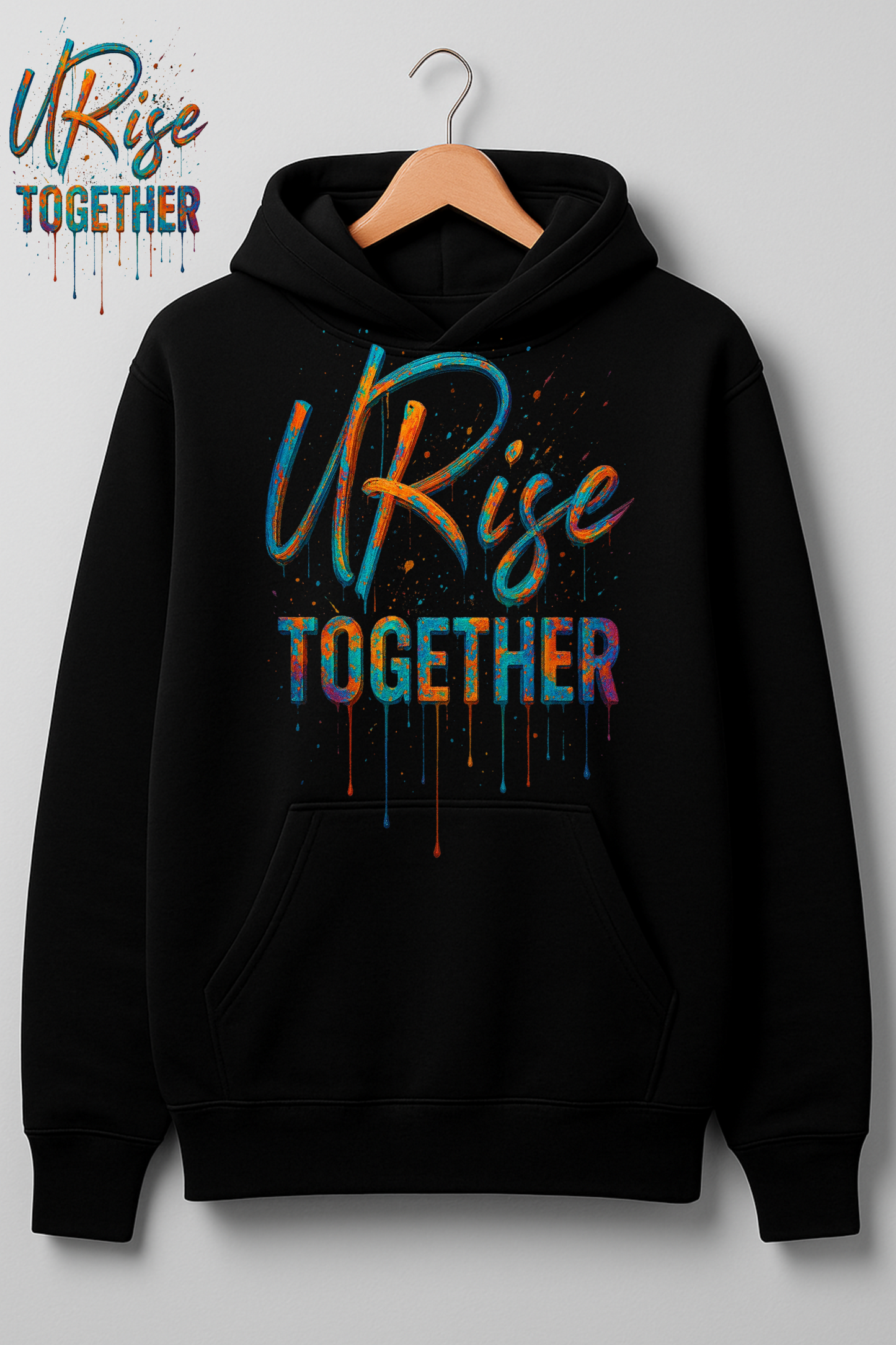 Graffiti URise Heavy Cotton Hoodie Unisex