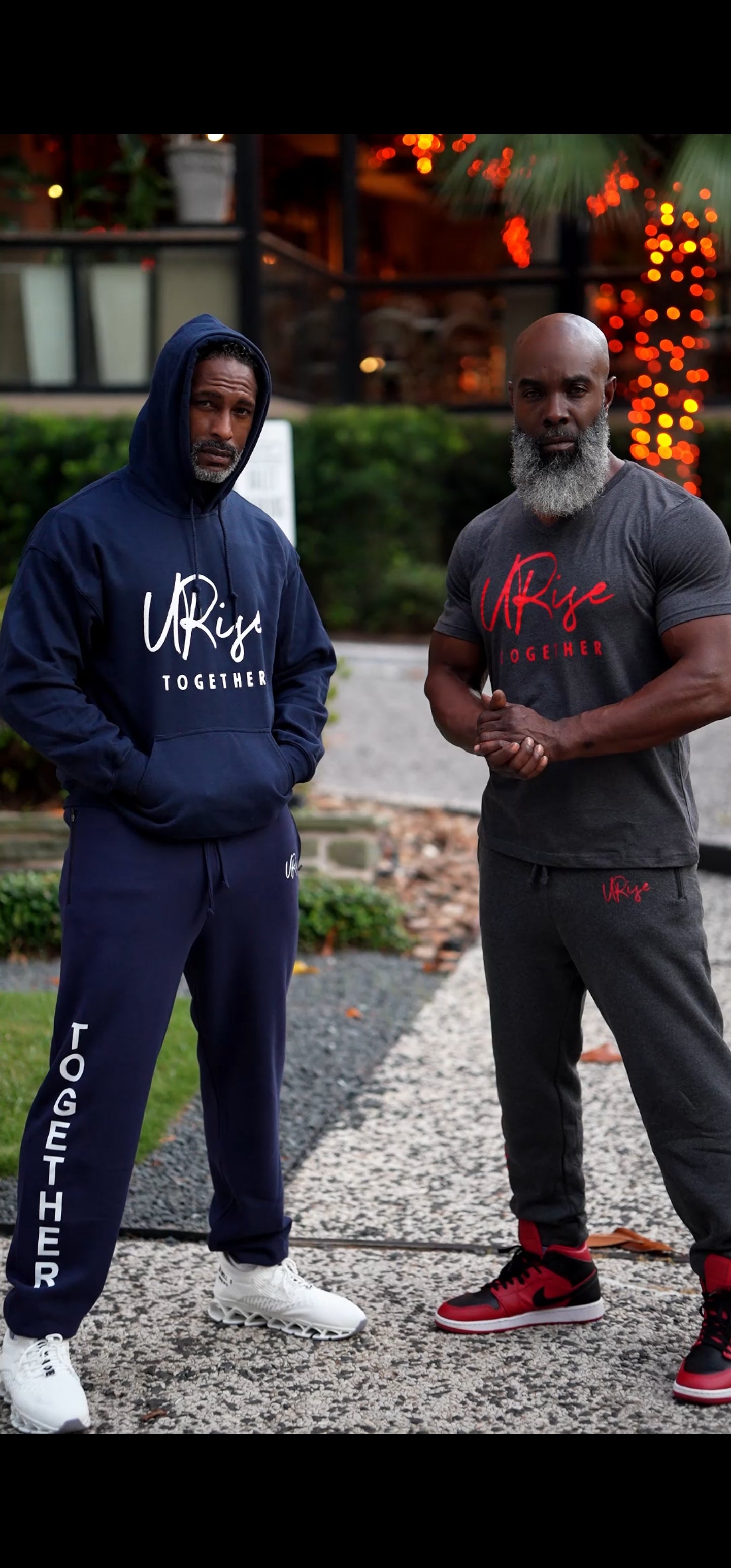 URise Together Unisex Cotton Sweats & Hoodie Set