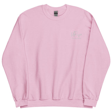 "URise Together" Embroidered Sweatshirt - Pink - URiseTogetherApparel