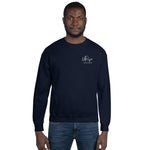 "URise Together" Embroidered Sweatshirt - Navy - URiseTogetherApparel