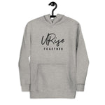"URise Together" Embroidered logo Hoodie - Grey - URiseTogetherApparel
