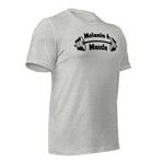"URise Together" Melanin & Muscle Unisex T-Shirt - Black Print