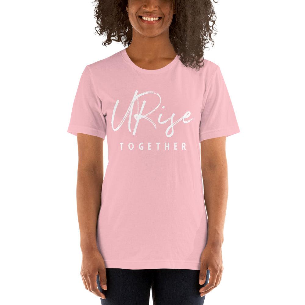 "URise Together" T-Shirt - Pink - URiseTogetherApparel