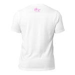 "URise Together" Logo T-shirt - White/ Pink